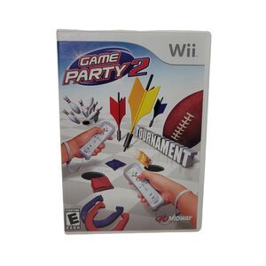 Game Party‎ 2 (Nintendo Wii, 2008) Complete With Manual